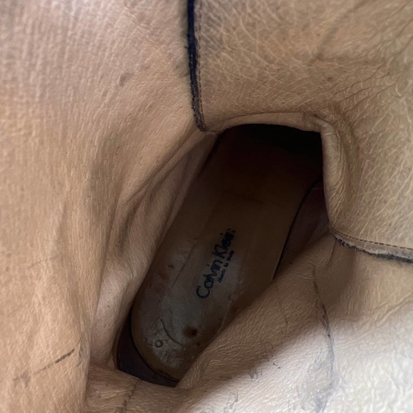 Calvin Klein womans leather boots size 8‎ - Picture 16 of 16